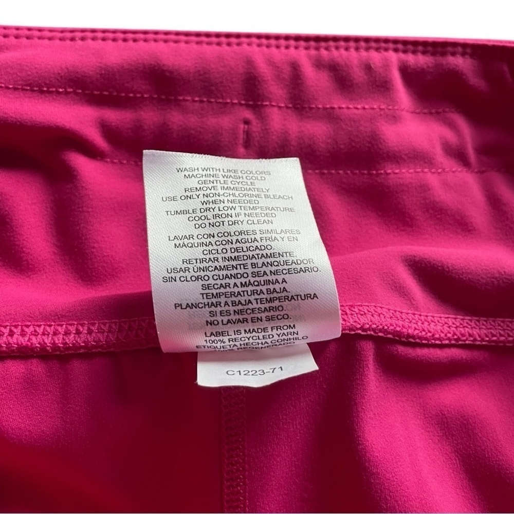 MONDETTA Women’s Pink High-Waisted Bike Shorts with Compression. - Picture 6 of 11